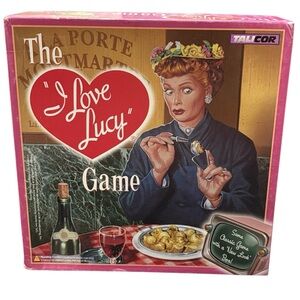 Tv Icon Classic Comedy Show I Love Lucy Board Game